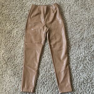 Abercrombie & Fitch vegan leather pants